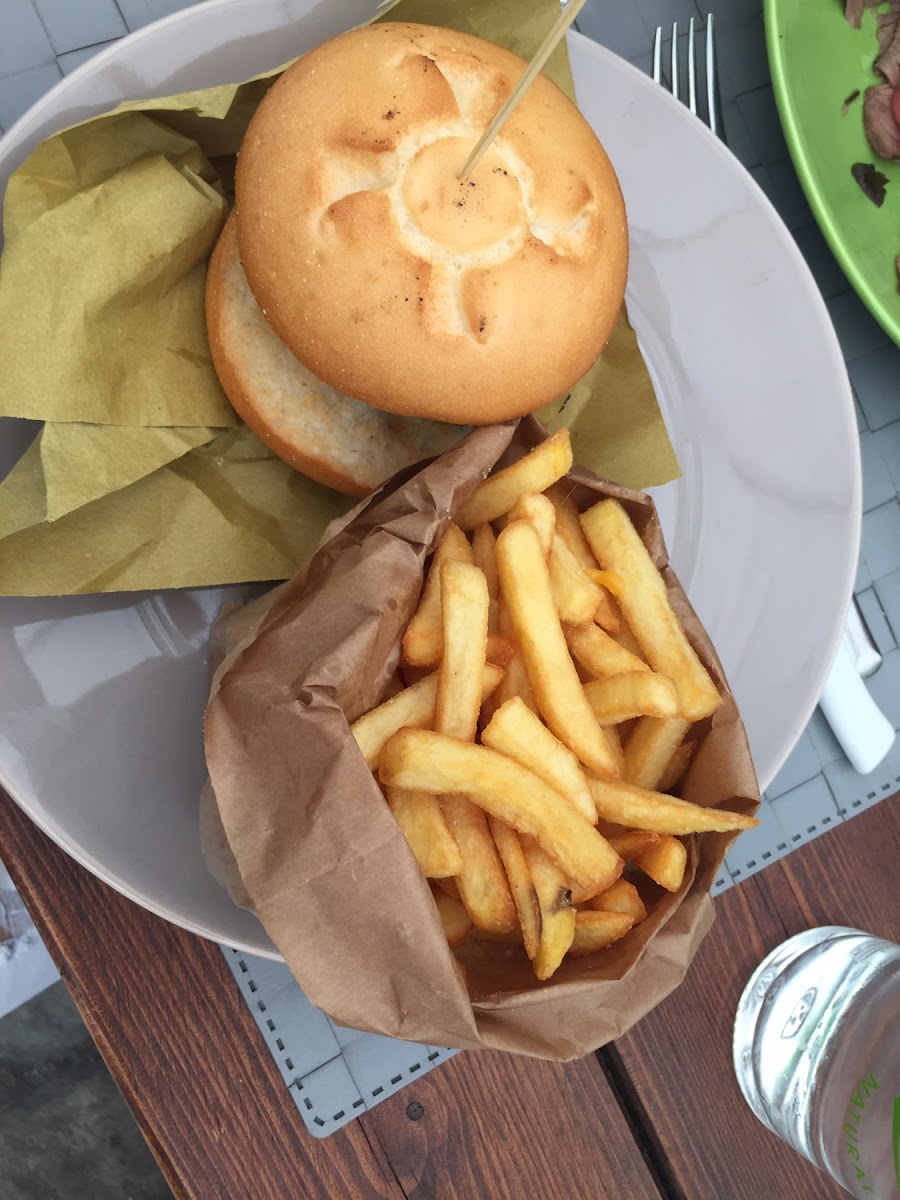 Cheddar burger