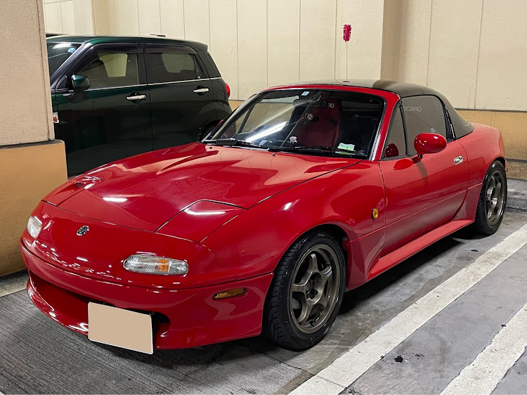 ロードスターのおかえり相棒・修理から退院。・帰ってきた・naロードスター・NA6CEに関するカスタム事例の投稿画像1枚目