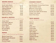 Vijayalakshmi Veg menu 5