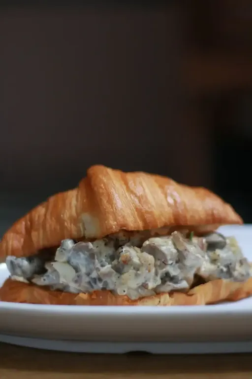 Creamy Mushroom Croissant