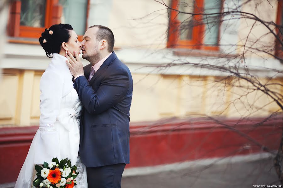 Wedding photographer Sergey Bumagin (sergeybumagin). Photo of 23 April 2013