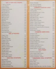 Celebrations Hotel menu 5