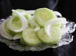 Simple Cucumber and Onion Salad was pinched from <a href="http://southernbite.com/2011/05/26/simple-cucumber-and-onion-salad/" target="_blank">southernbite.com.</a>