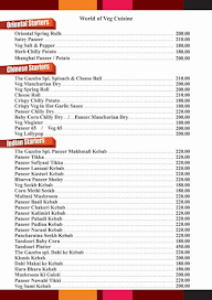 The Gazebo - World of Veg menu 7