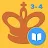 Mate in 3-4 (Chess Puzzles) icon
