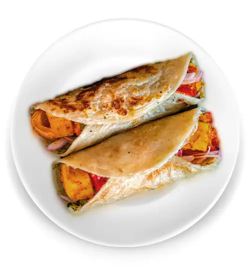 Paneer Tikka Roll