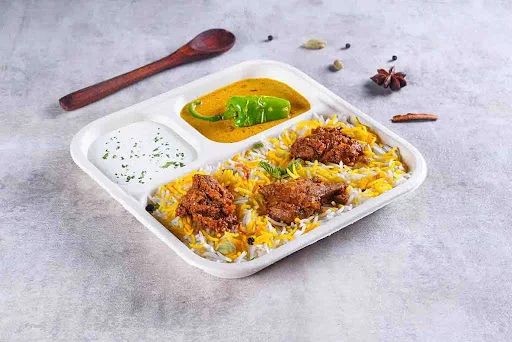 Lucknowi Mutton Biryani Mini Thali (Meal)