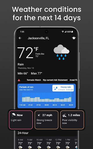 Screenshot Clime: NOAA Weather Radar Live