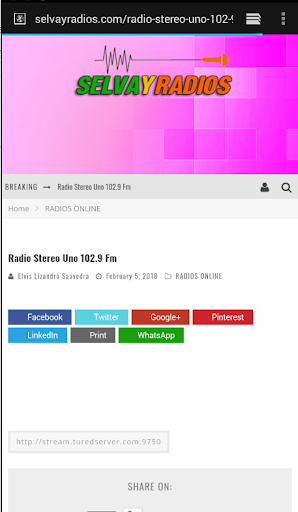 Radio Stereo Uno 102.9 Fm