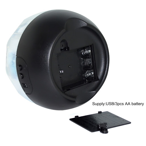 Title 5, Starry Sky Earth Rotate Projector LED Night Lig...