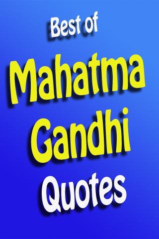 Best Of Mahatma Gandhi Quotes