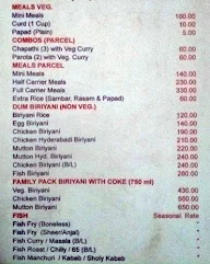 Dwarka menu 1