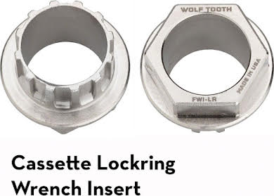 Wolf Tooth Flat Wrench Insert for Cassette Lockring alternate image 1