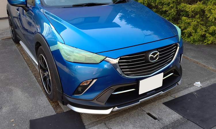 CX-3のデイライト＆ウィンカー・安定の大陸製・防水処理どうしようσ(-ω-*)ﾌﾑ・ホーン交換・ブッ！→ファン！に関するカスタム事例の投稿画像9枚目