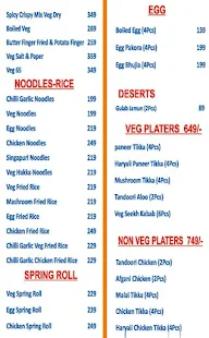 Raj 31 Delhi Foods Corner menu 6