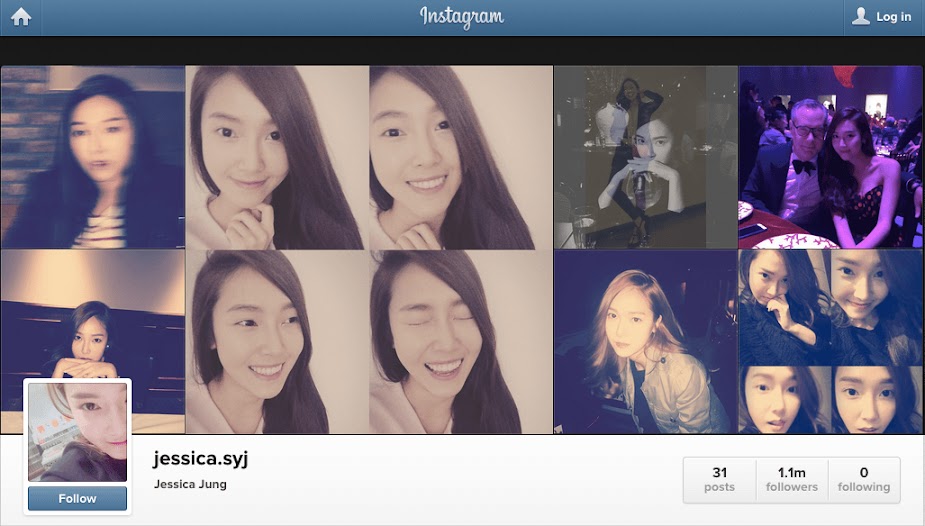 jessica jung unfollowing spree instagram