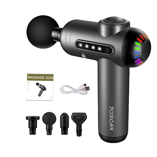 Title 10, Mini muscle relax fascia gun for pain relief, t...