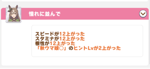 ウマ娘_隠しイベント_クラシック三冠で全ステータス上昇を目指す