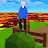 The floor is lava game parkour icon