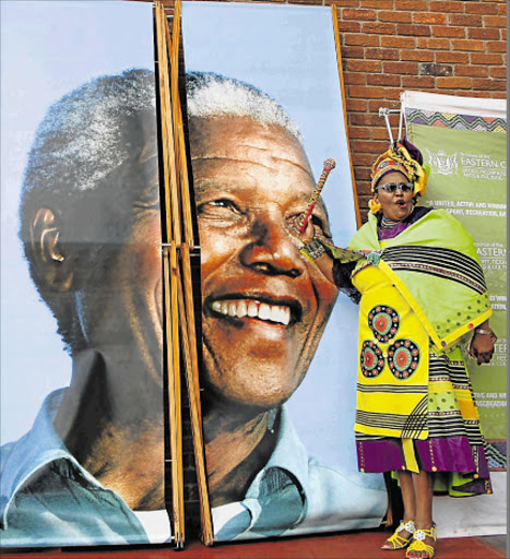 HONOURING: MEC Pemmy Majodina’s budget was focused on the Mandela centenary celebrations Picture: ZINGISA MVUMVU