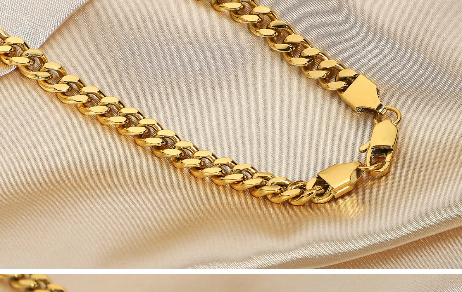 Title 1, RVS 4mm Exquise Ketting Sierlijk Ornament Dames...