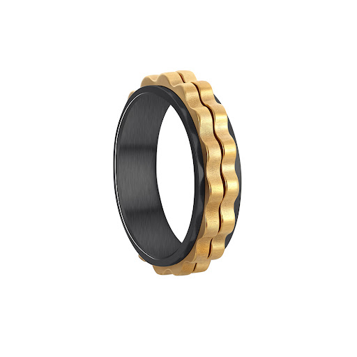 Title 15, 6mm Womens Titanium Steel Rotatable Decompress...