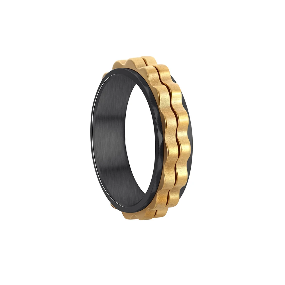 Title 15, 6mm Dames Titanium Stalen Draaibare Decompressi...