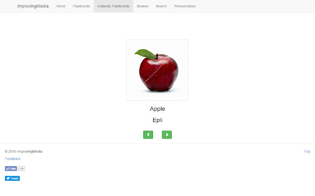 Learn Icelandic with Icelandic Flashcards chrome extension