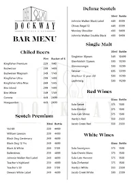 Dockway Kitchen & Bar menu 3