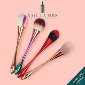 Chổi Phủi Bụi Nail Đẹp - Cán Dài Sang Chảnh