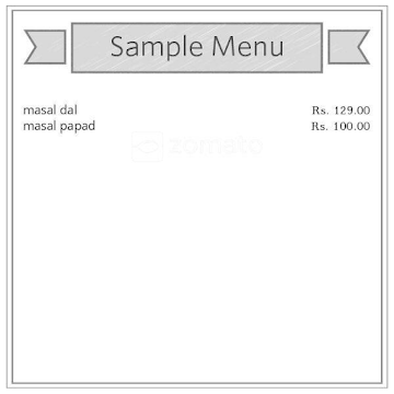 Caara Cafe menu 