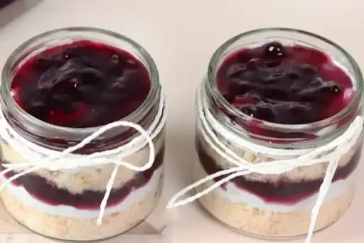 Blueberry Cake In Jar [2 Piece]