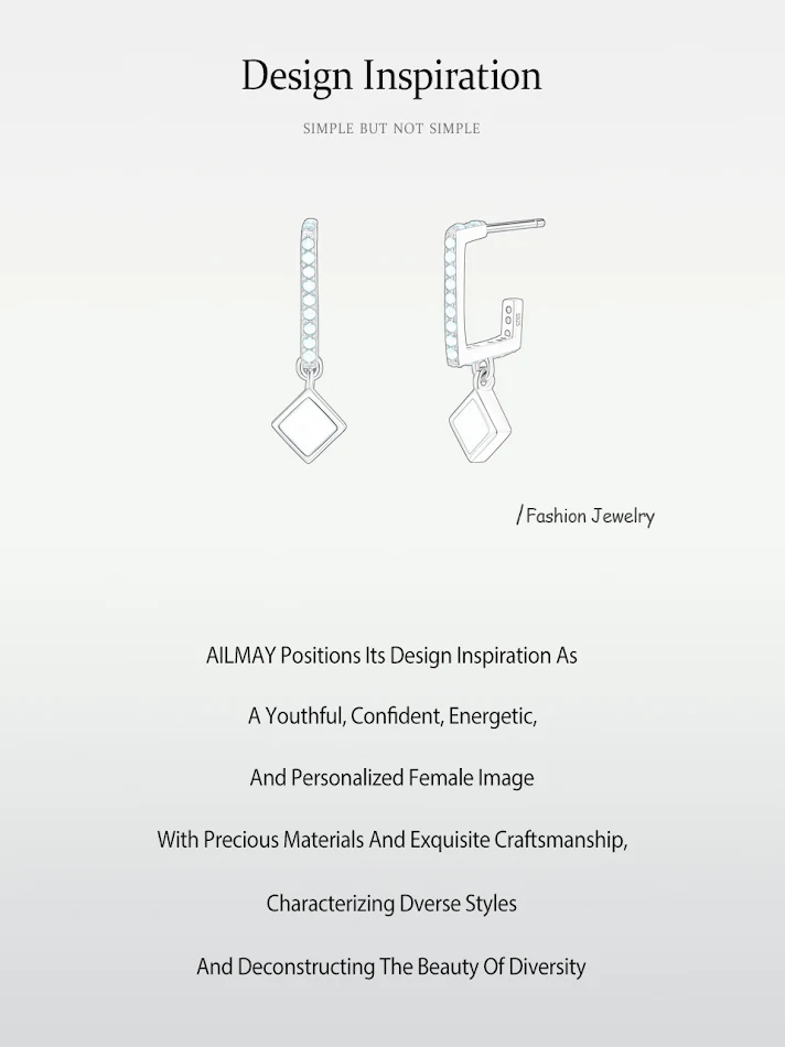Boucles d'oreilles vintage pour femmes en argent sterling S925