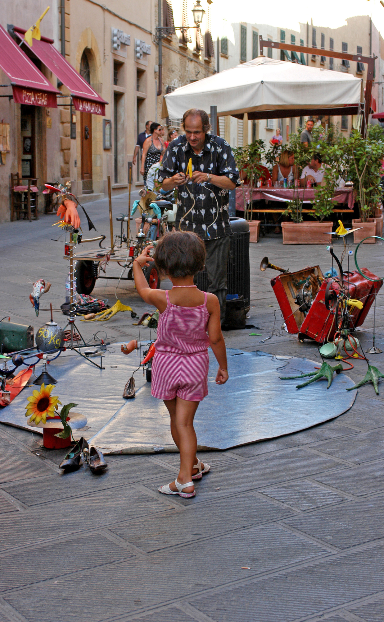 Affascinata dall'artista di marco cerrai