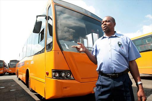 Daniel Ntimene from Lenasia has been driving Putco buses since 1982. He is one of the drivers who drives congregants to Moria during the Easter weekend, and as a ZCC member himself, it is a glorious experience. This picture is from March 2015. Picture Credit: Veli Nhlapo. © Sowetan.