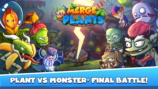 Merge Plants Apk Mod Dinheiro Infinito Atualizado Download - Night Wolf Apk