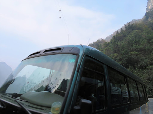 99 Bend Road From Tianmen Mountain China 2016