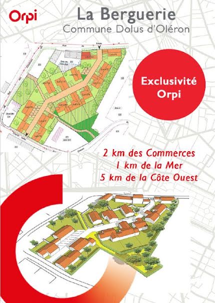 Vente terrain  309 m² à Dolus-d'Oléron (17550), 139 900 €