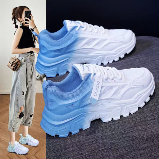 Title 6, Hollow Mesh Surface All-matching Dad Shoes, com...