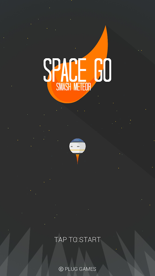 Android application Space Go : Smash Meteor screenshort