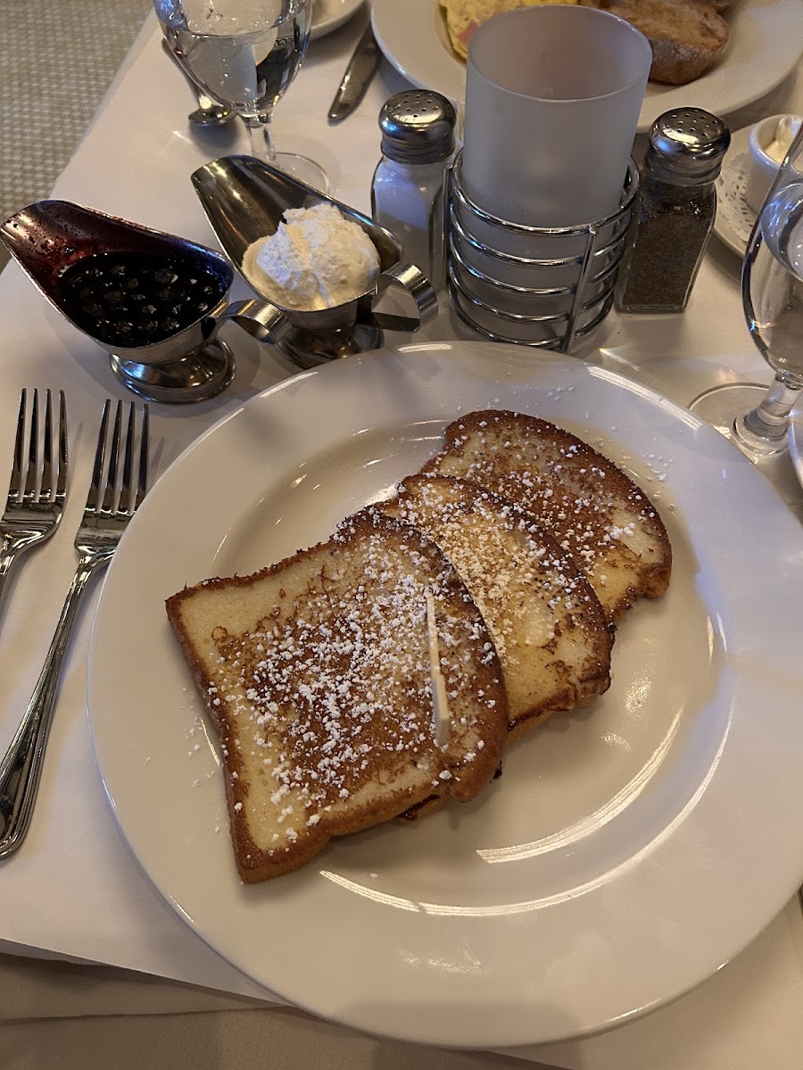 First time getting the French toast