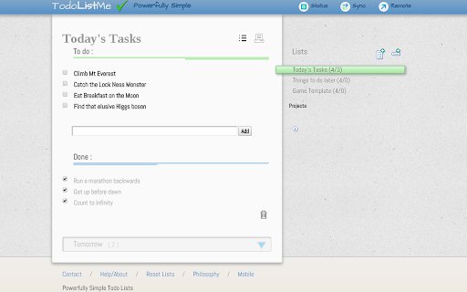 ToDo List Me - Powerfully Simple