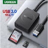 Đầu Đọc Thẻ Usb 3.0 Chính Hãng Ugreen 20250 Cr127 Hỗ Trợ Sd/Tf Cao Cấp Màu Đen