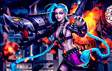 Jinx / League of Legends Wallpapers New Tab small promo image