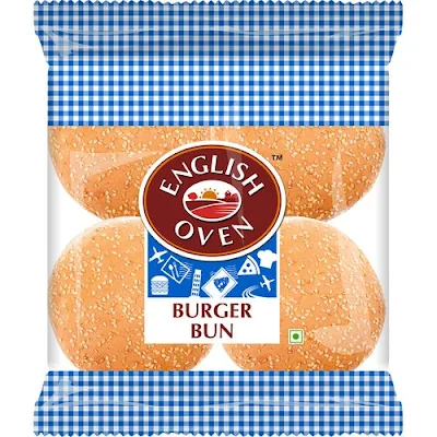 English Oven Bun - Burger - 200 gm