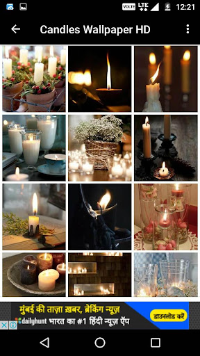 Candles Wallpaper HD