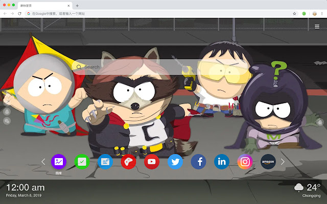 The Coon Hot Anime HD New Tabs Themes