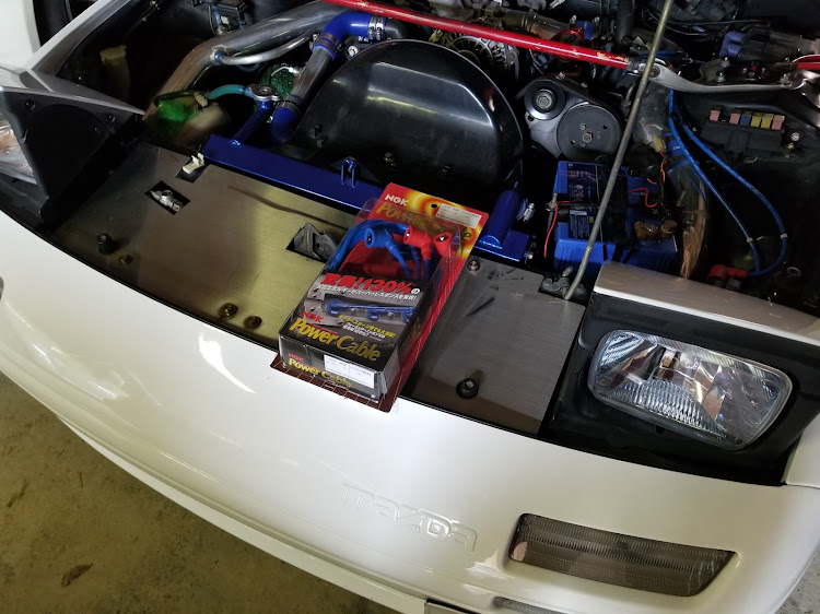 RX-7のFC3Sプラグコード交換・FC3S・FC3Sコイル死んでたぁ・アウターウェザーストリップに関するカスタム事例の投稿画像3枚目