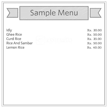 New Saravana Bhavan (Pure Veg) menu 