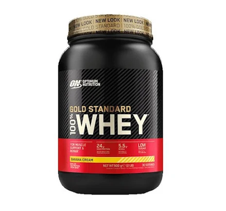 100% Whey Gold Standard, 900g - Banana Cream